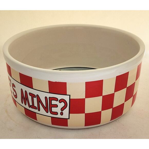 Dog Bowl-Gary Patterson-Whimsical Images-Funny Dog, Large Size - Picture 4 of 12